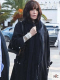 Isabelle Adjani Sisters Black Trench Coat