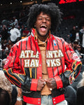 Atlanta Hawks Vegan Leather Jacket