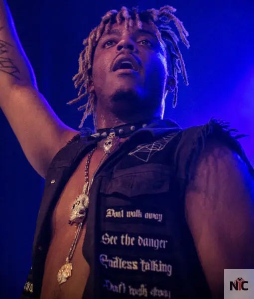 Juice Wrld Black Vest