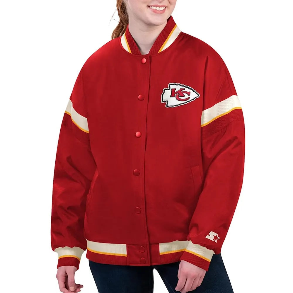 Kansas City Chiefs Tournament Varsity Jacket