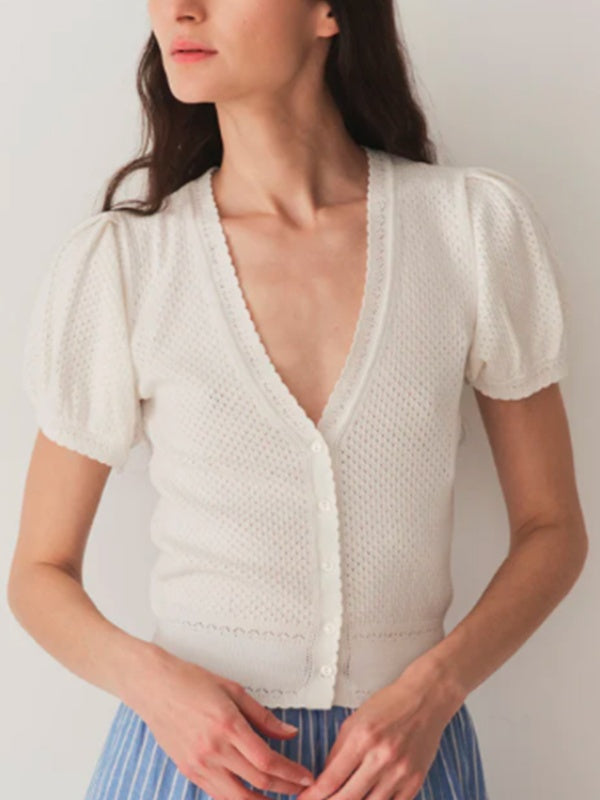 Kelly Reilly Yellowstone S05 White Cardigan