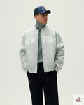 Kith For The New York Knicks Empire Satin Bomber Jacket