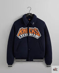 Kith For The New York Knicks Empire Wool Coaches Jacket