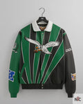 Kith & Jeff Hamilton for the NFL: Eagles Leather Varsity Jacket