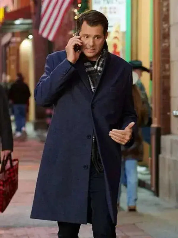 Kristoffer Polaha A Grand Ole Opry Christmas Blue Coat