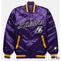 LA Lakers Exclusive Purple Satin Jacket