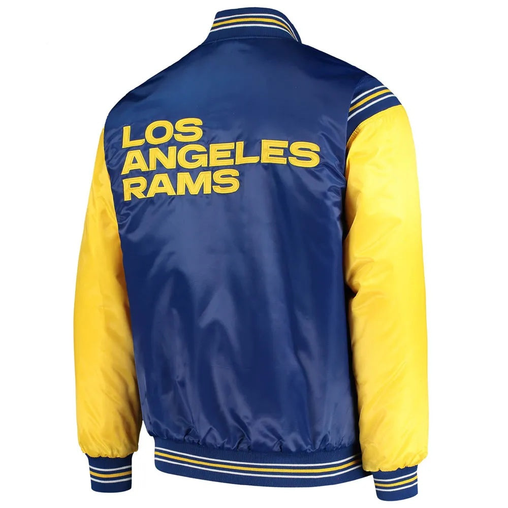 LA Rams Blue and Yellow Jacket