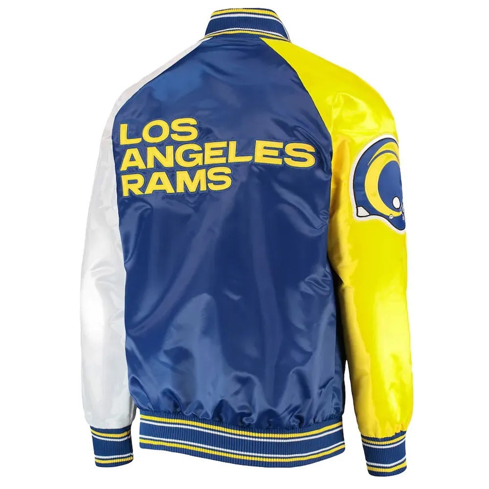 LA Rams Blue and Yellow Jacket