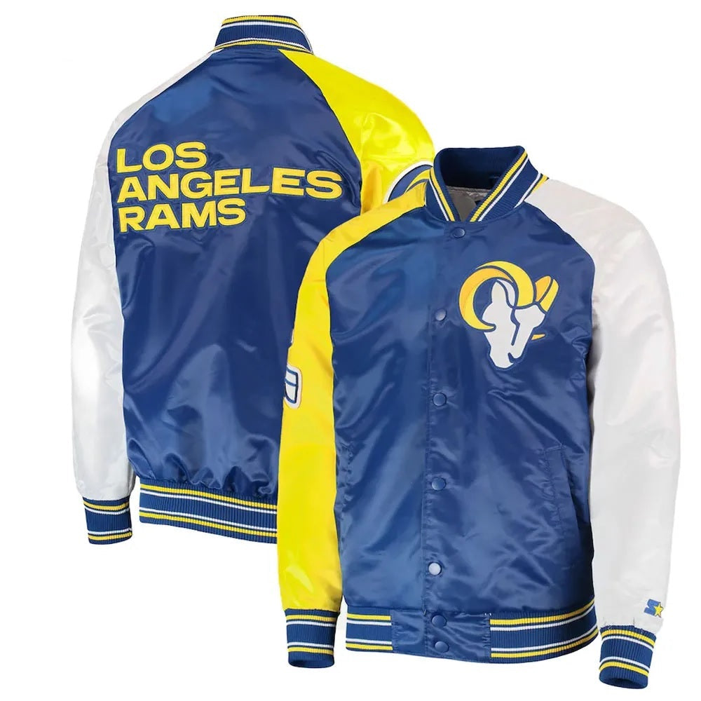 LA Rams Blue and Yellow Jacket
