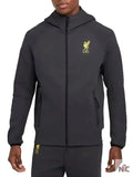 LFC 2025 Tech Fleece Dark Grey Hooded Jacket