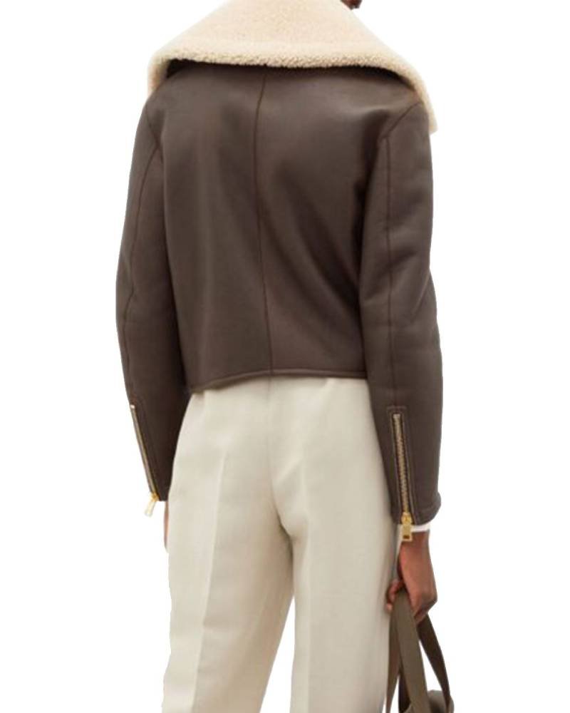 Lana Biker Leather Jacket