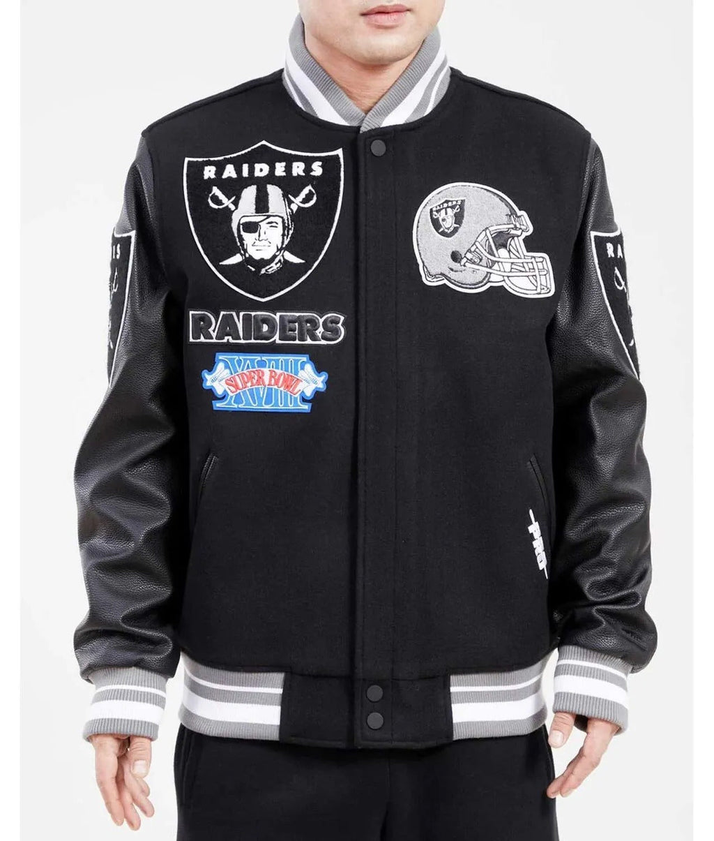Las Vegas Raiders Ma-1 Bomber Jacket