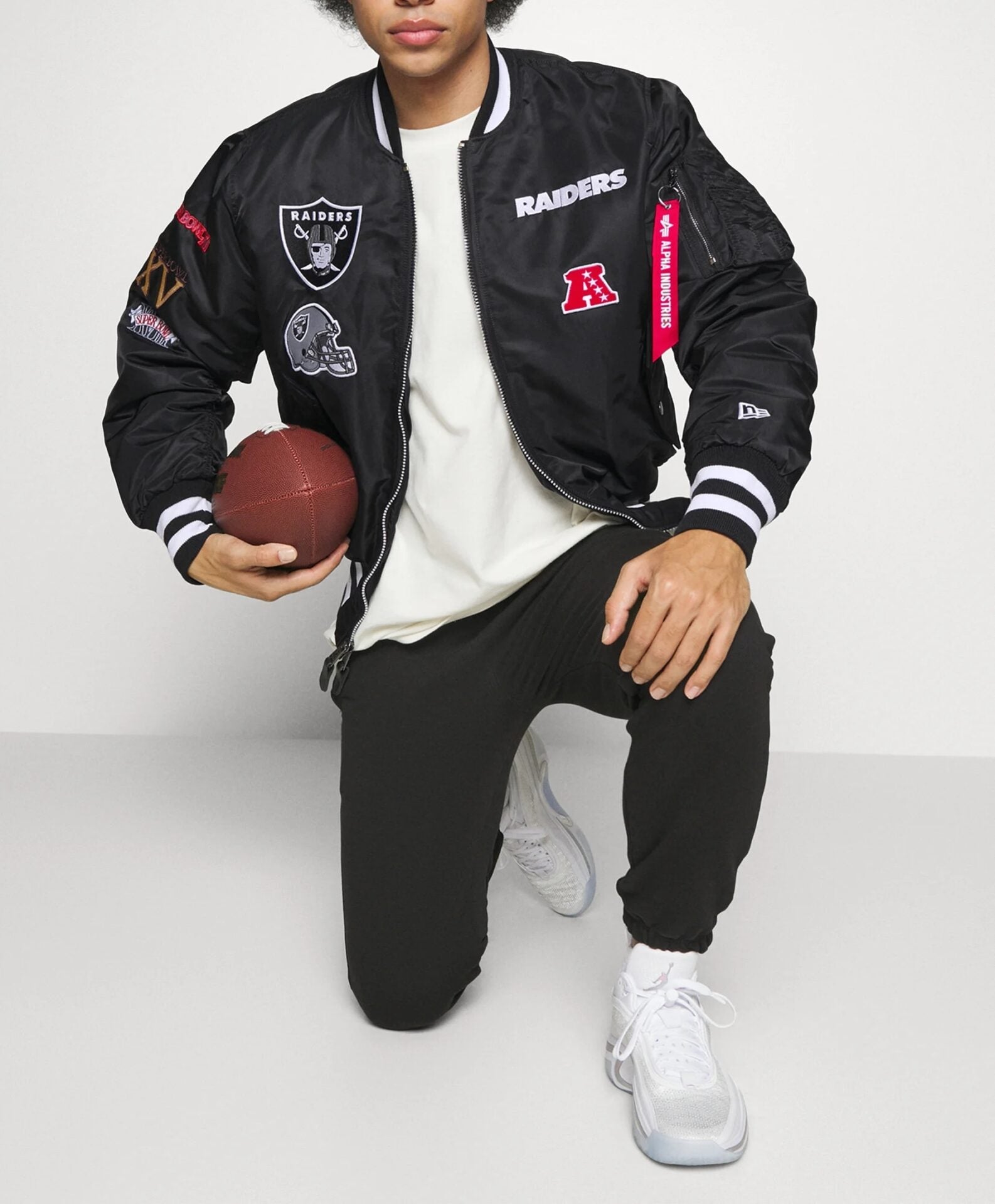 Las Vegas Raiders Ma-1 Bomber Jacket