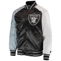 Las Vegas Raiders Super Bowl Black Satin Jacket
