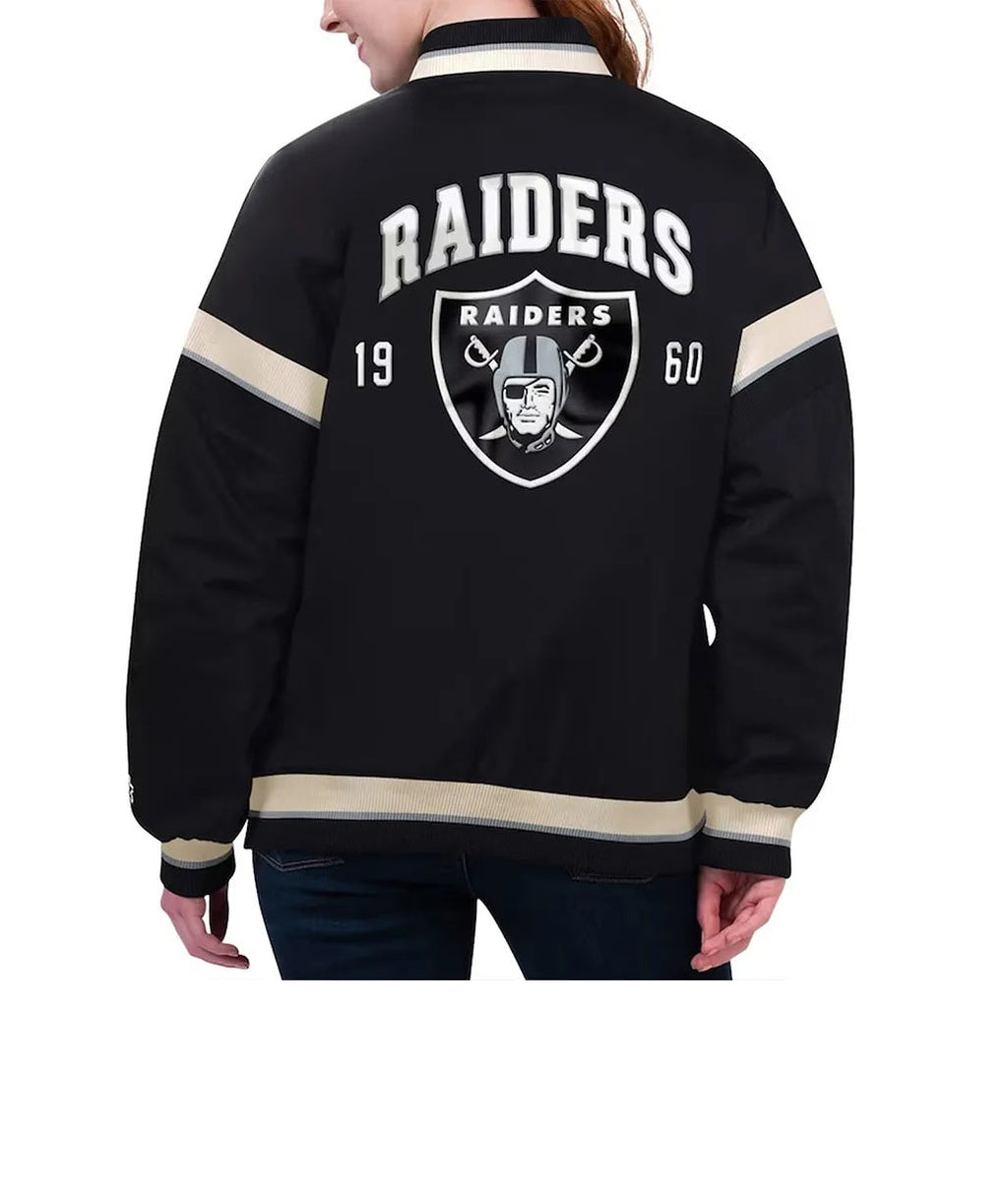 Las Vegas Raiders Tournament Varsity Jacket