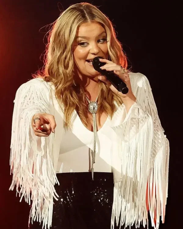 Lauren Alaina 2026 iHeart Country Festival Fringe Jacket