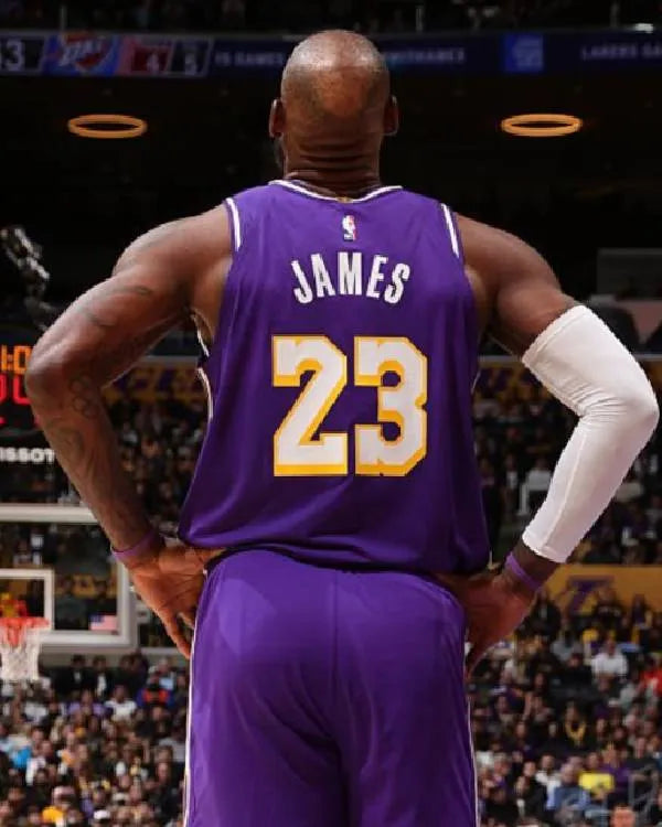 LeBron James Thunder v Los Angeles Lakers Jersey
