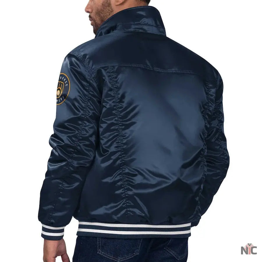 Levis x Starter Milwaukee Brewers Jacket