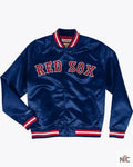 Lightweight Satin Jacket Boston Red Sox