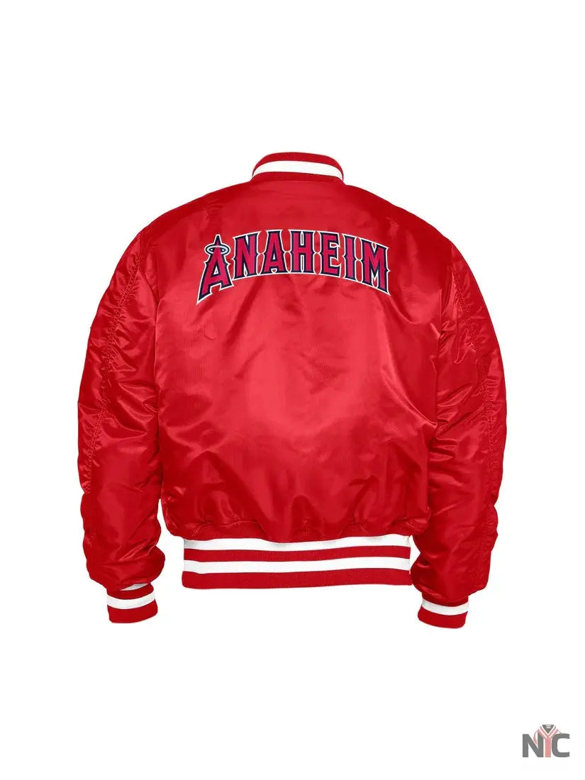 Los Angeles Angels X Alpha X New Era MA-1 Bomber Jacket