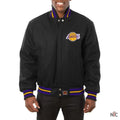 Los Angeles Lakers Black Wool Varsity Jacket