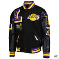 Los Angeles Lakers NBA Finals Champions Black Varsity Jacket