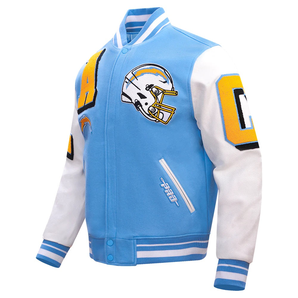 Los Angeles Chargers Mashup Varsity Jacket