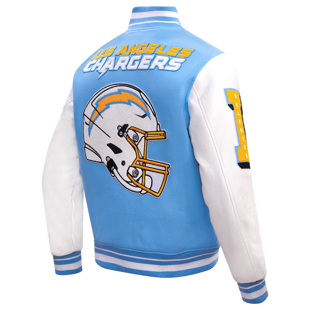 Los Angeles Chargers Mashup Varsity Jacket