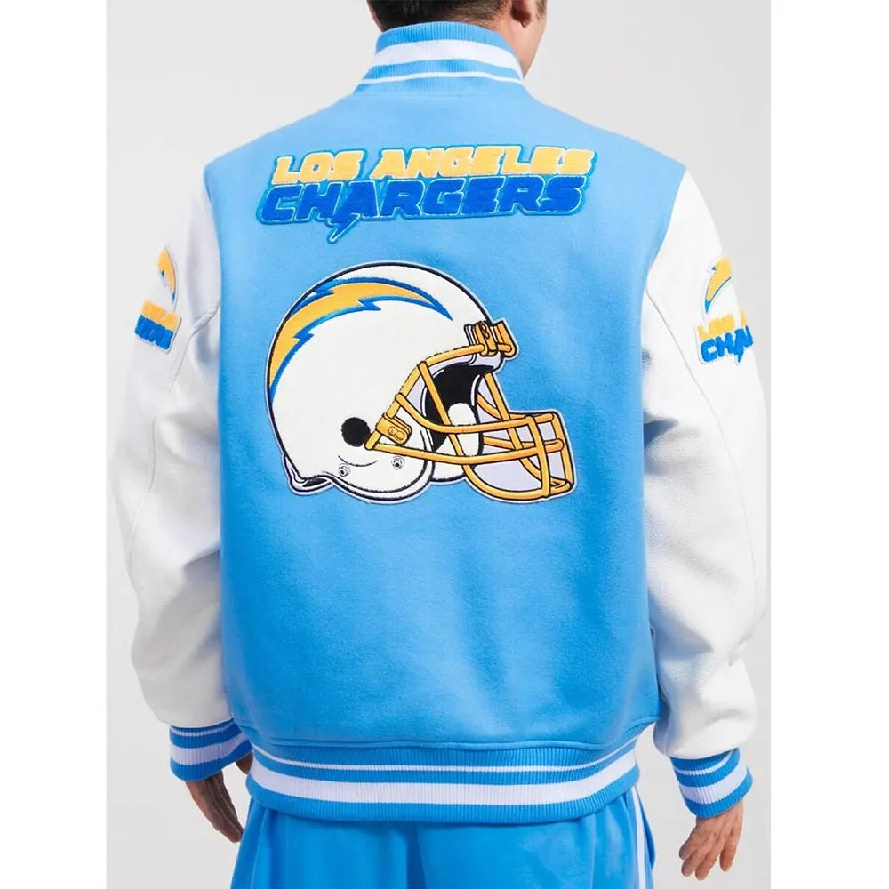 Los Angeles Chargers Mashup Wool Varsity Jacket