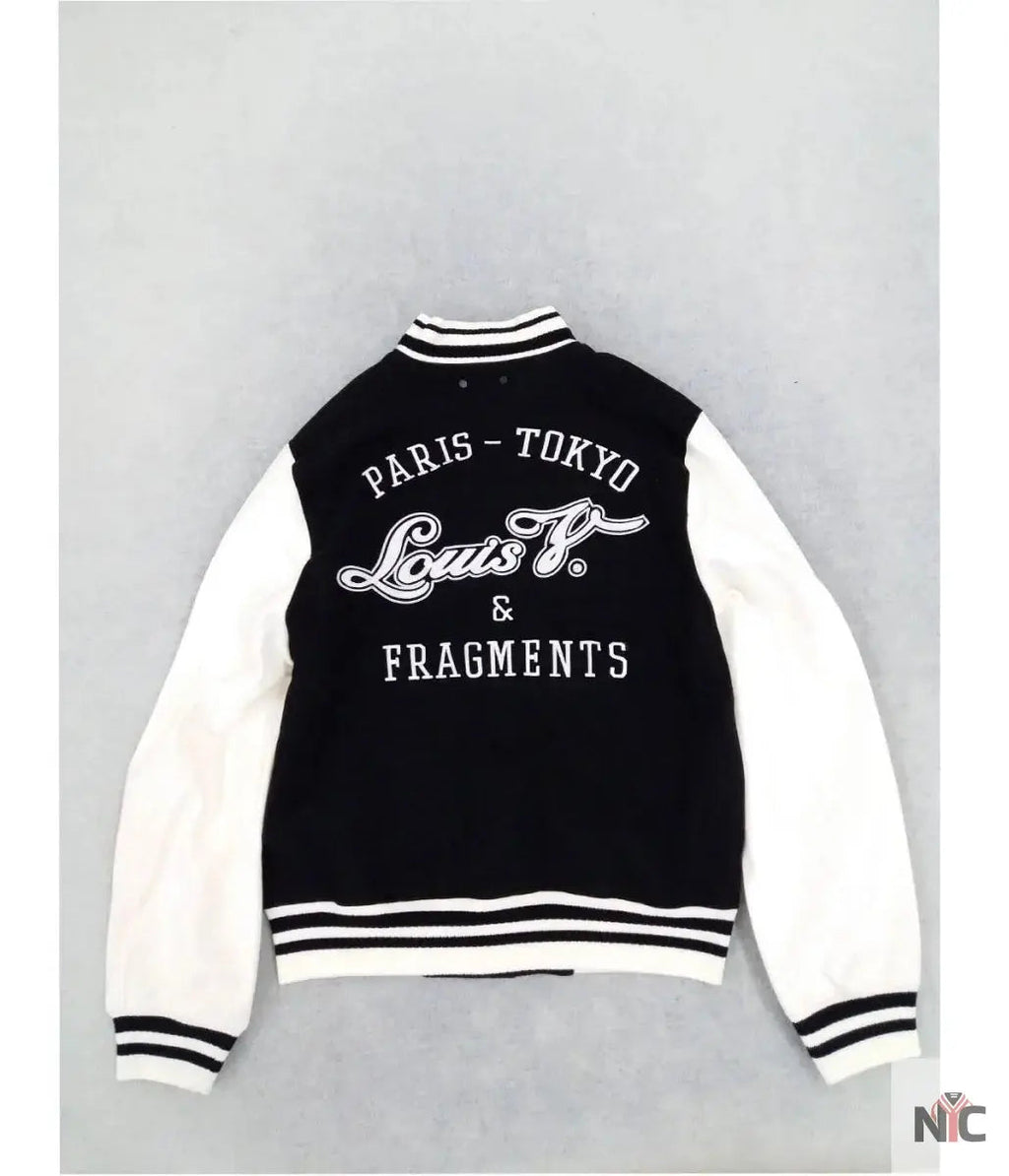 Louis Vuitton Fragment Letterman Varsity Jacket