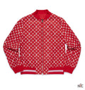 Louis Vuitton Supreme LV Baseball Varsity Jacket