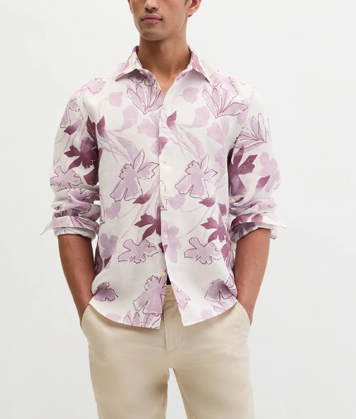 Love Island UK S13 Samraj Toor Floral Shirt