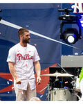MLB Philadelphia Phillies Bryce Harper Striped Jersey