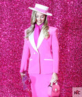 Margot Robbie Barbie Pink Blazer