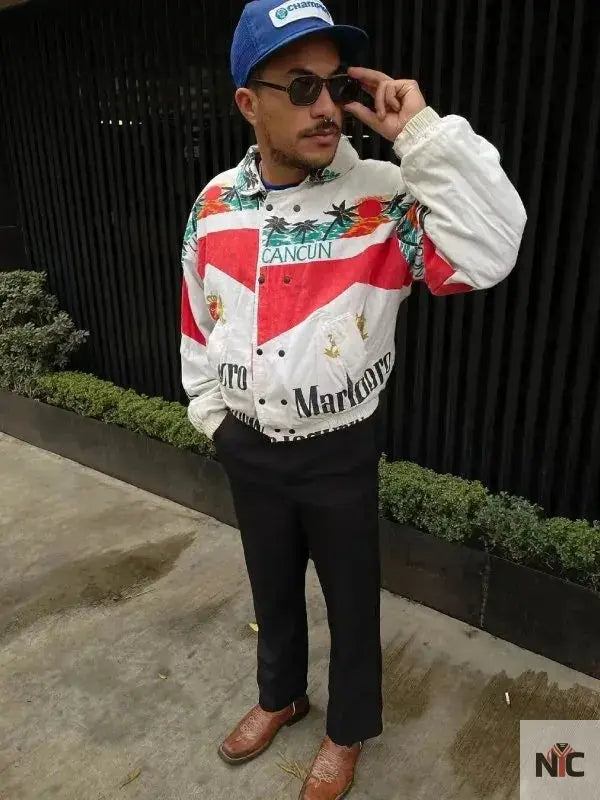 Marlboro Cancun Cotton Bomber Jacket