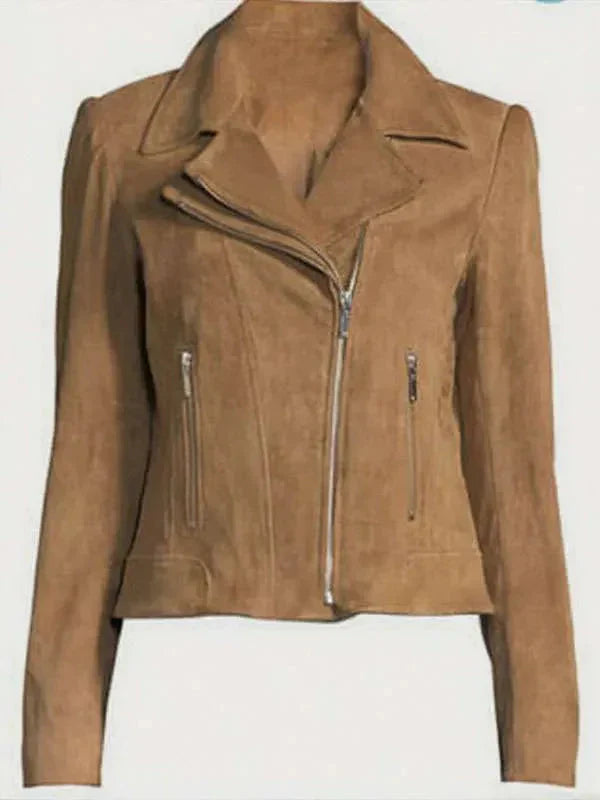 Marlena Evans Days of Our Lives Suede Leather Jacket