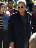 Cobra Kai John Kreese Black Trench Coat