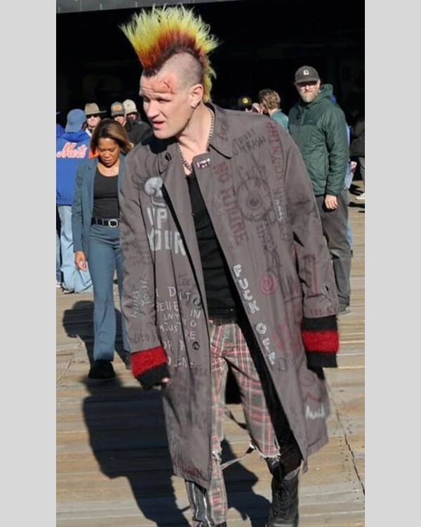 Caught Stealing Matt Smith Brown Coat
