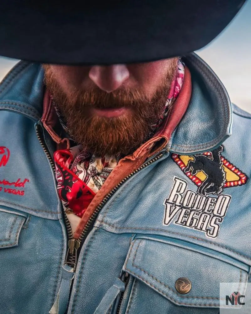 Men's Rodeo Vegas Leather Jacket
