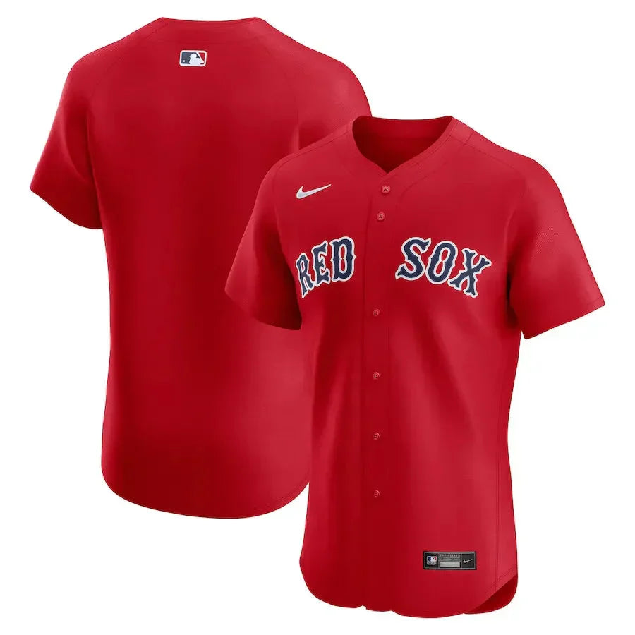 Men's Boston Red Sox Nike Red Alternate Elite Jersey