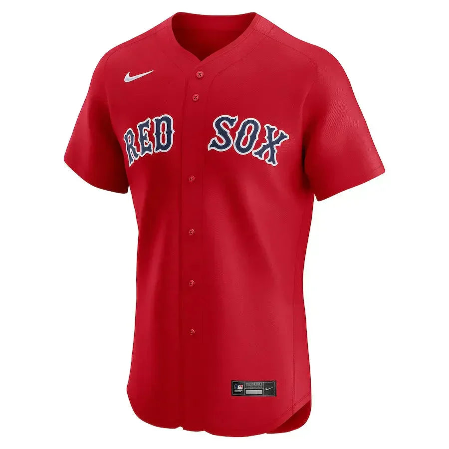 Men's Boston Red Sox Nike Red Alternate Elite Jersey