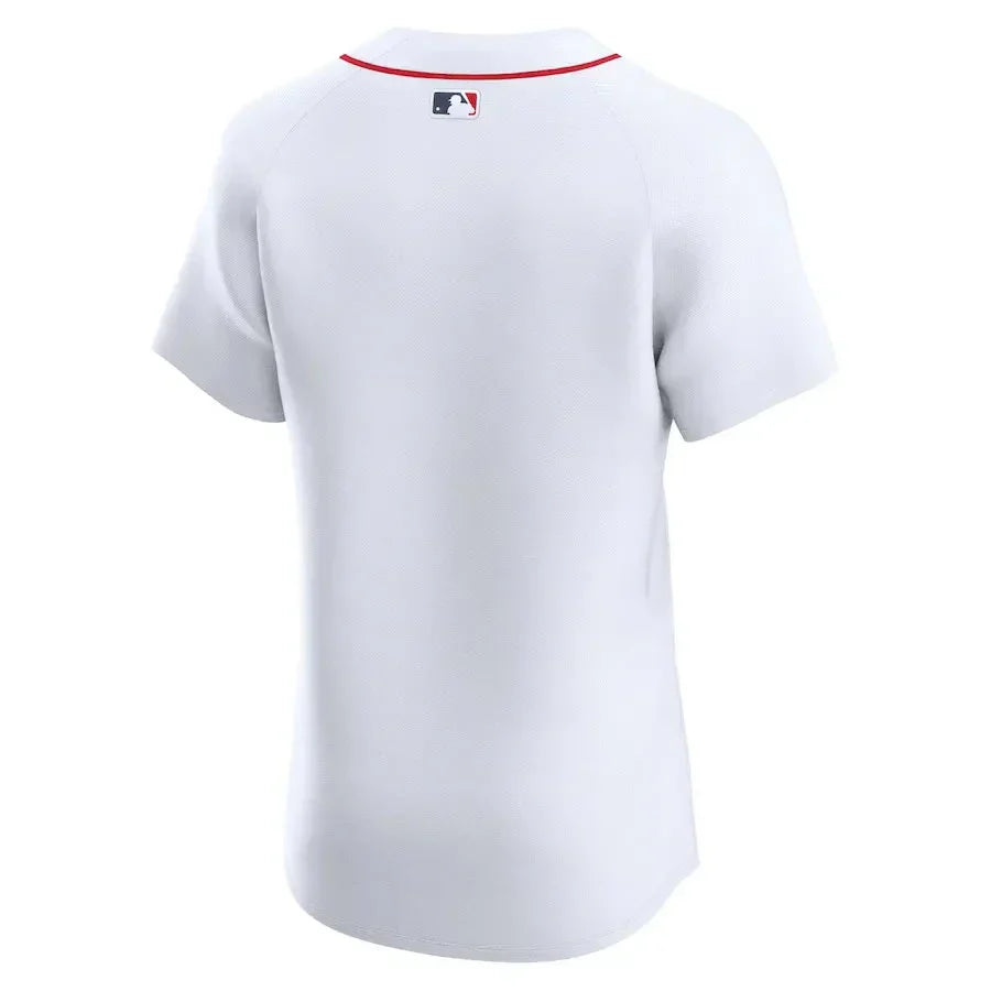 Men's Boston Red Sox Nike White Home Elite Jersey