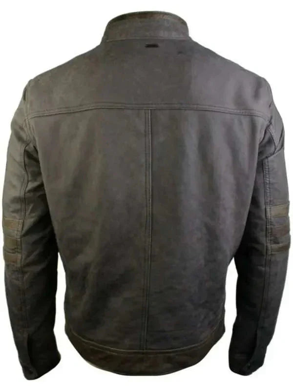Men’s X-Men Origins Wolverine Brown Vintage Leather Jacket