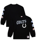 Indianapolis Colts Mitchell & Ness Black Vintage T-Shirt