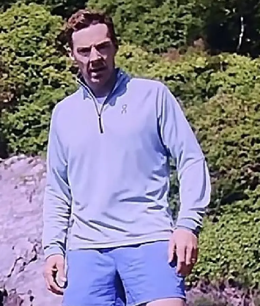 The Roses Benedict Cumberbatch Blue Track Jacket