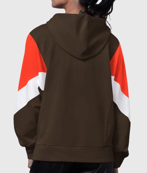 Cleveland Browns Starter Brown Scrimmage Hoodie