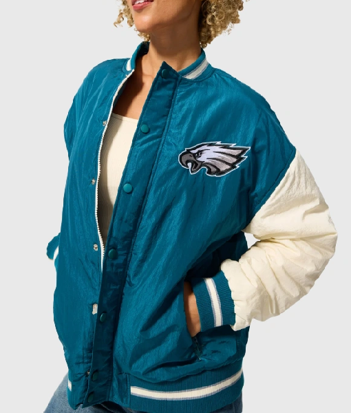 Terez Philadelphia Eagles Bomber Jacket