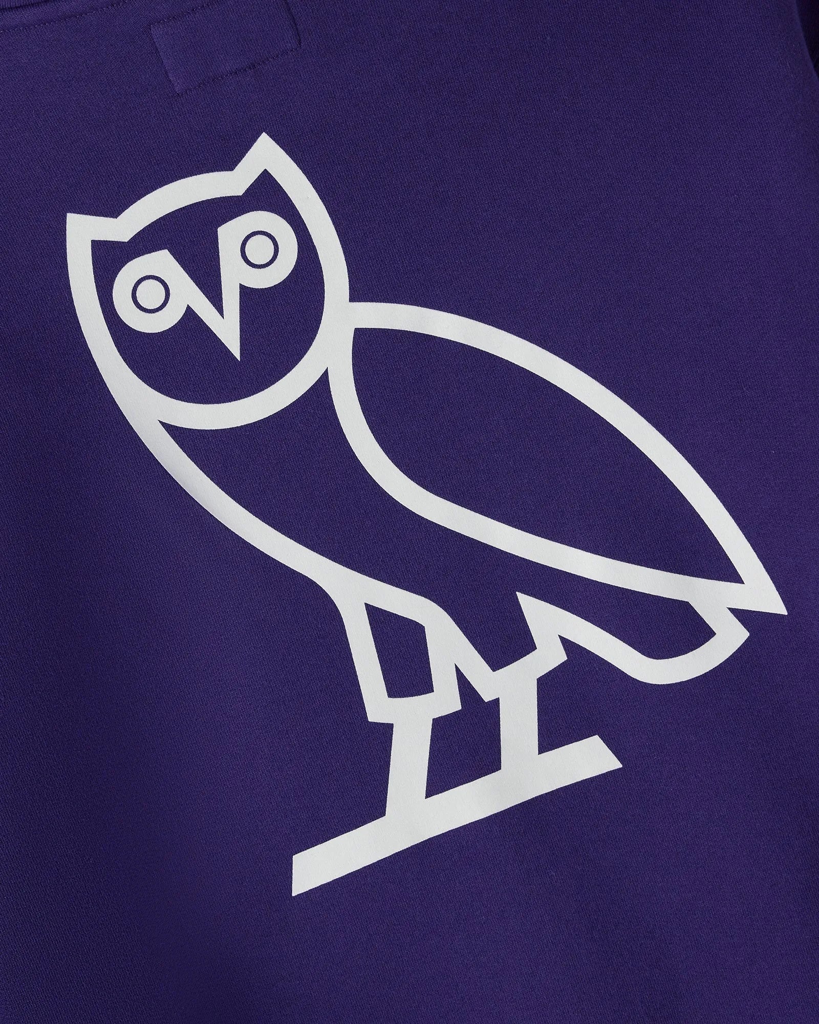 Unisex Campus Western Purple Fleece Hoodie