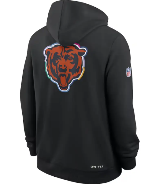 Chicago Bears 2025 Crucial Catch Sideline Hoodie