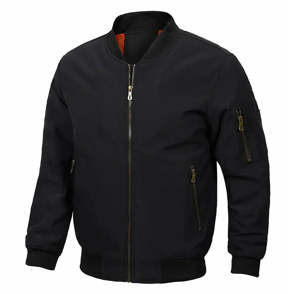 Men’s Light-weight Bomber Aviator Jacket